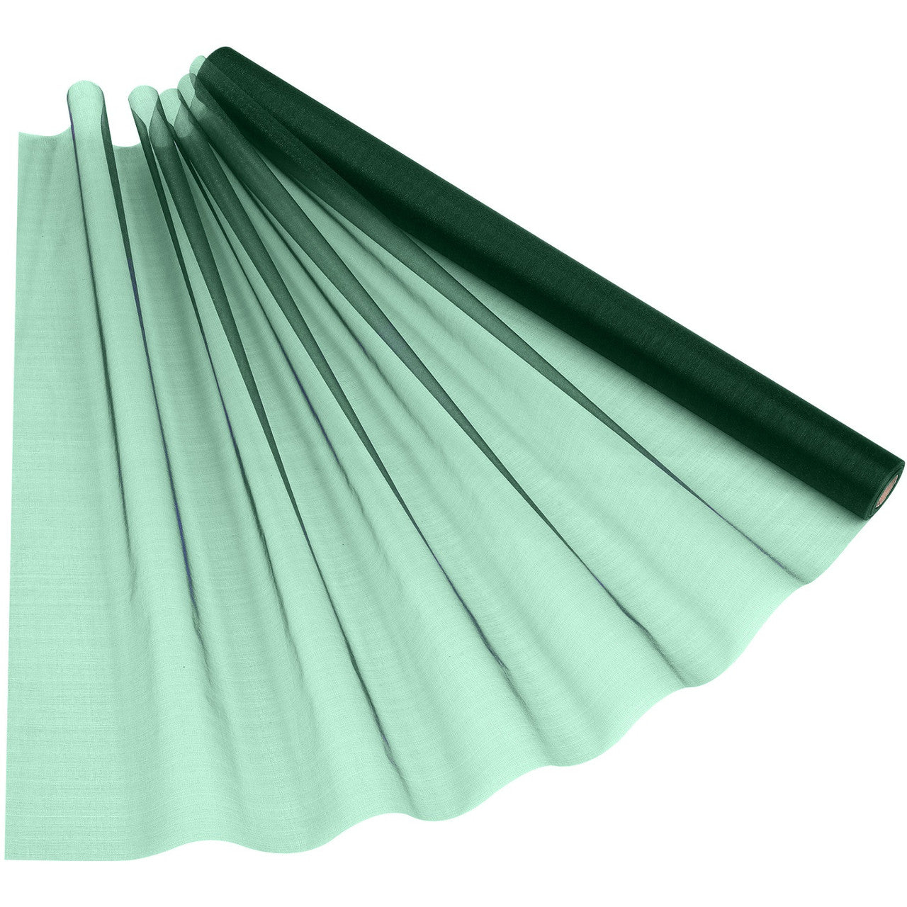 Organza Roll 15mx70cm - Hunter Green