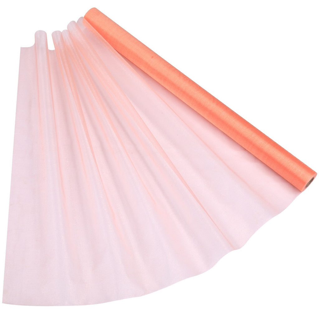 Organza Roll 15mx70cm - Peach