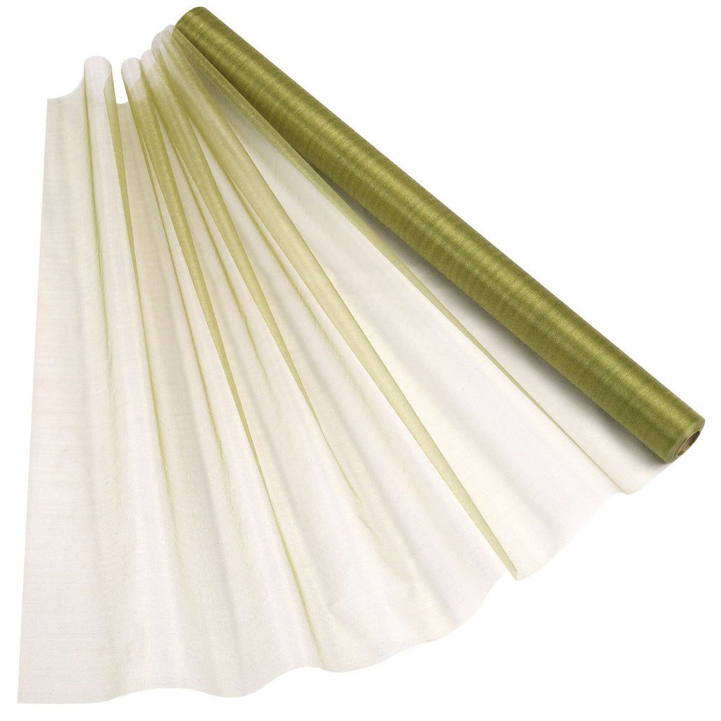 Organza Roll 15mx70cm - Olive Green