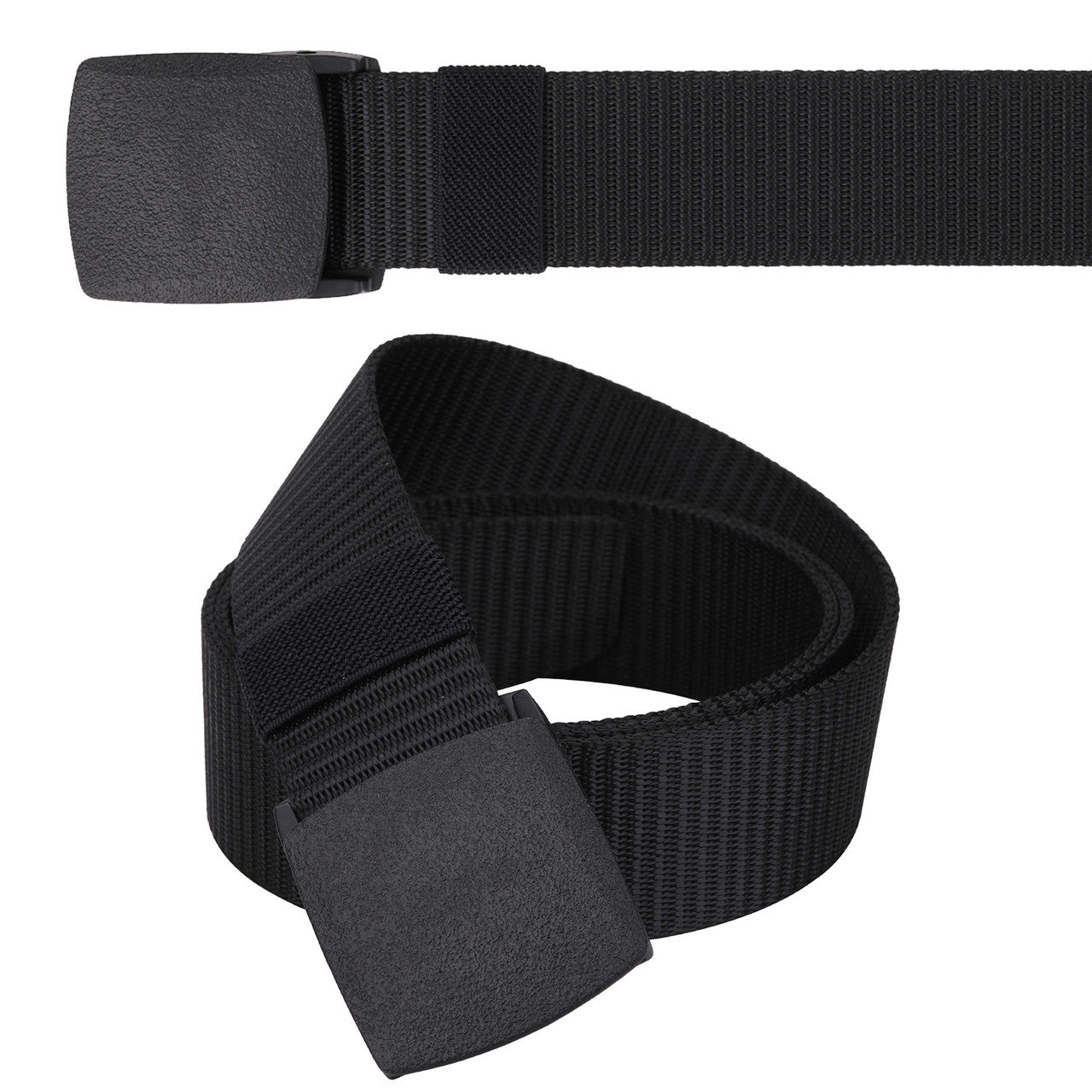 Webbing Canvas Belt - Black