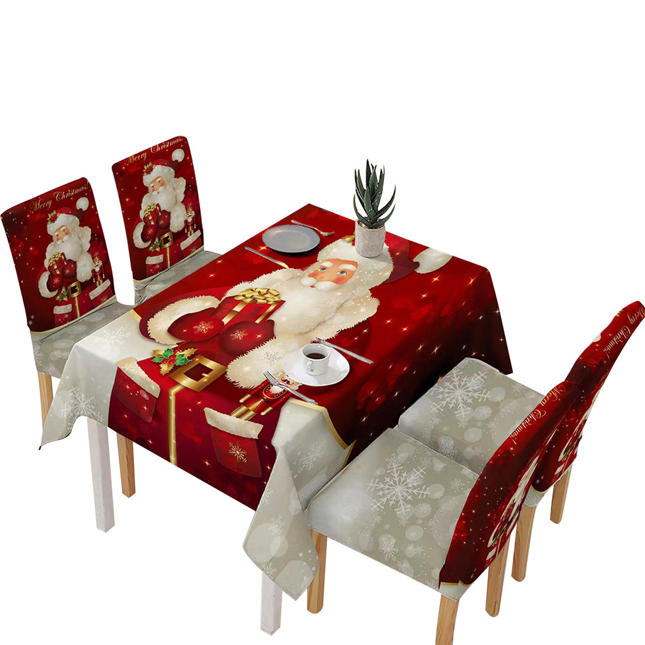 Christmas Tableware Set - 5pcs