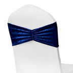 Velvet Chair Band - Navy