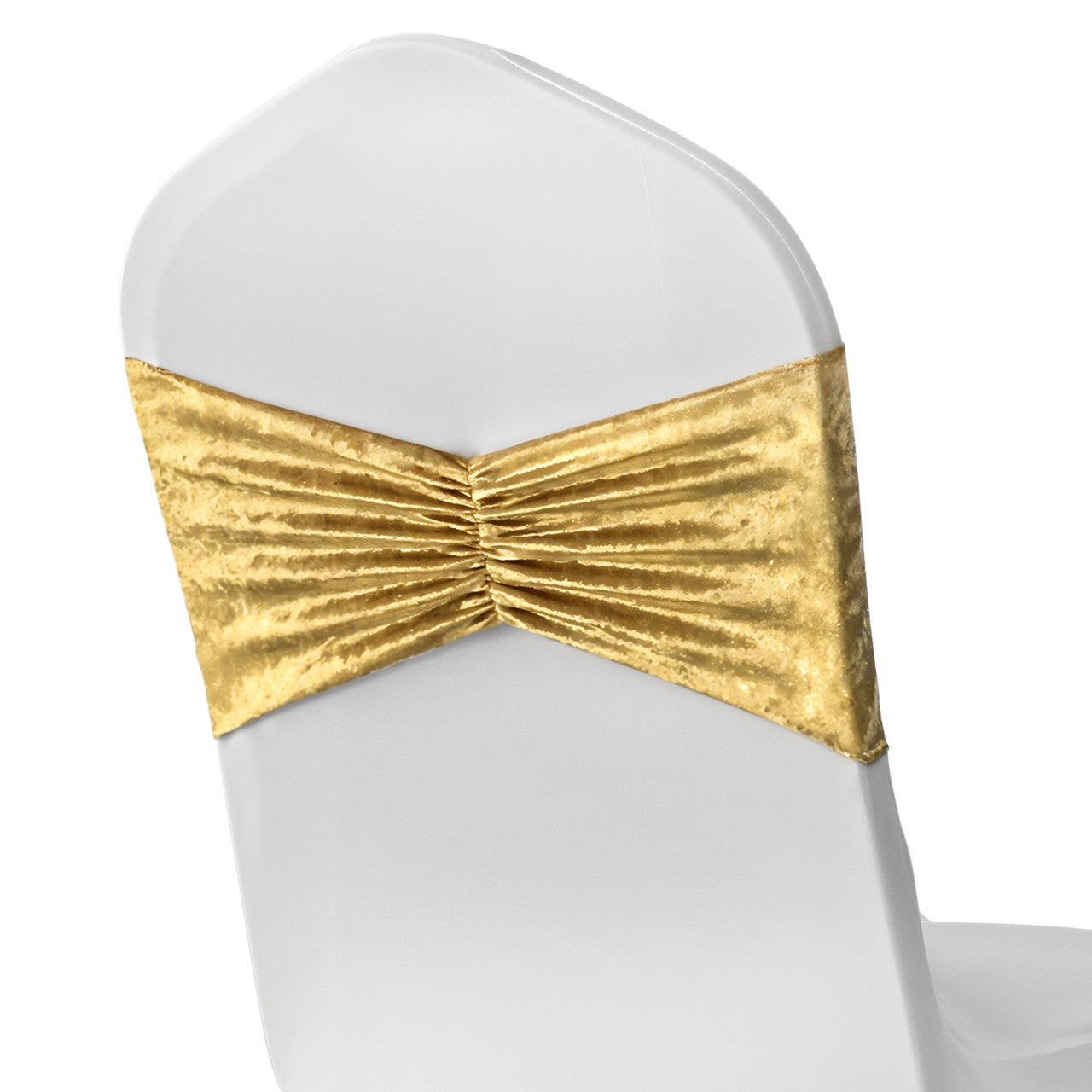 Velvet Chair Band - Gold