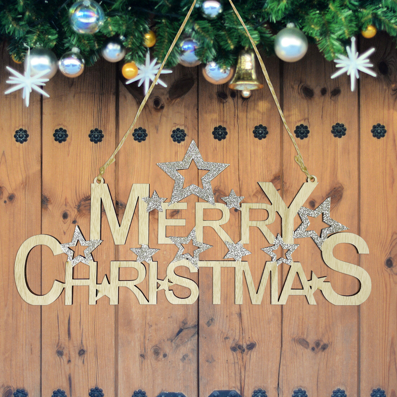 Christmas Hanging Sign - Merry Christmas