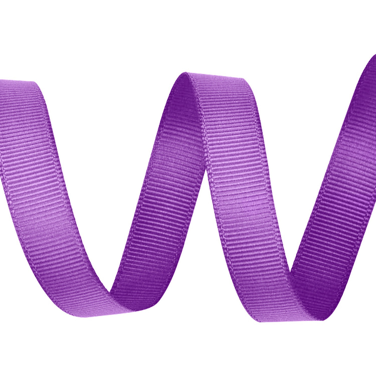 Double Sided Grosgrain Ribbon - Purple