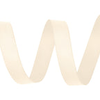 Double Sided Grosgrain Ribbon - Cream