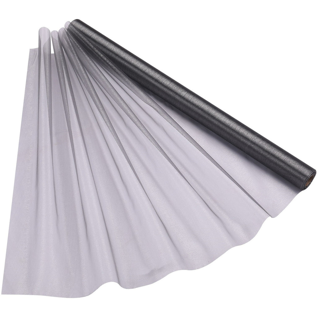 Organza Roll 15mx70cm - Dark Silver