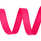 Double Sided Grosgrain Ribbon - Shocking Pink