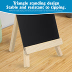 Blackboard with Wooden Easel Stand (23 x 12 cm)