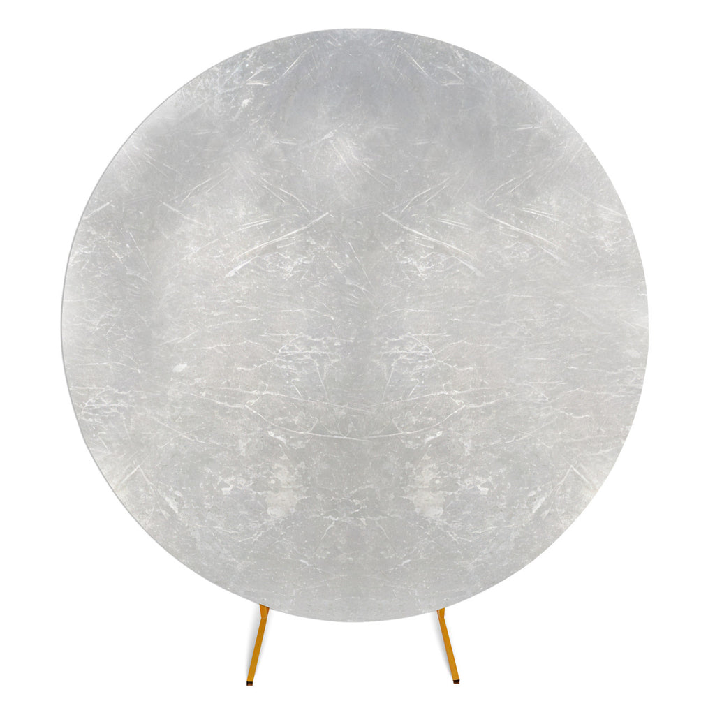 Arch Stand Spandex Cover - Shiny Silver