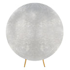 Arch Stand Spandex Cover - Shiny Silver