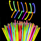 Premium Glow Sticks With Connectors (213pcs)