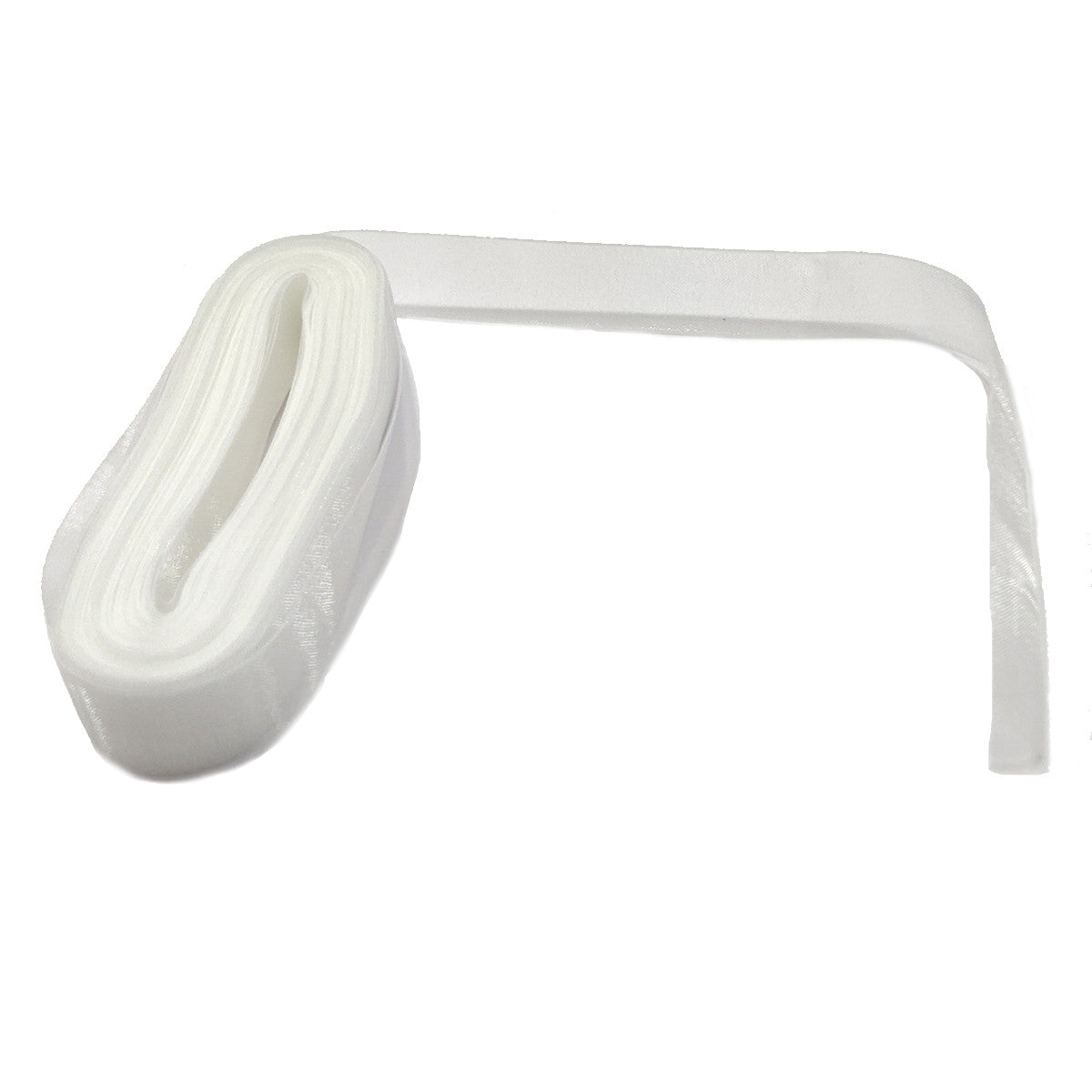 Organza Ribbon in White