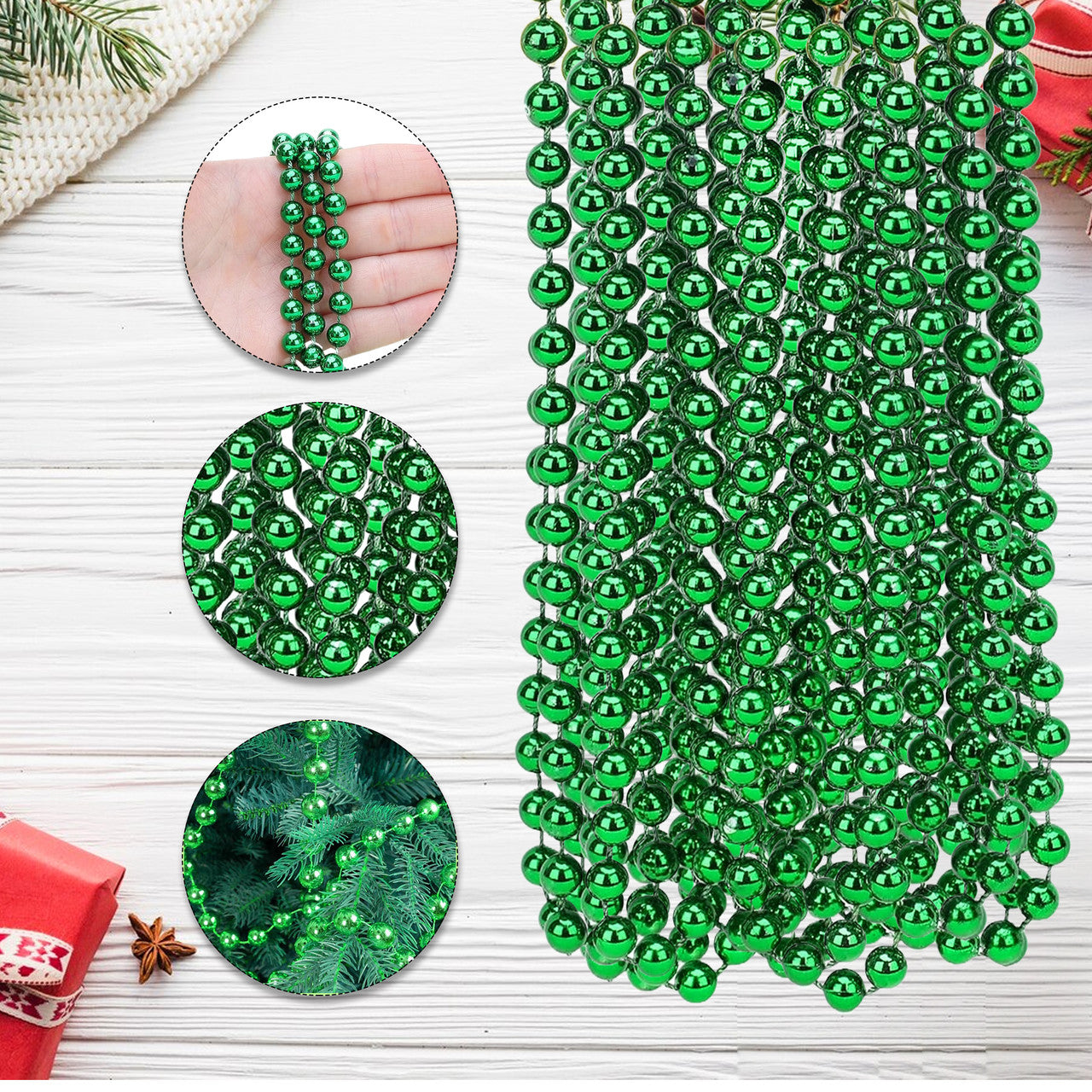 Hanging Beads - Green