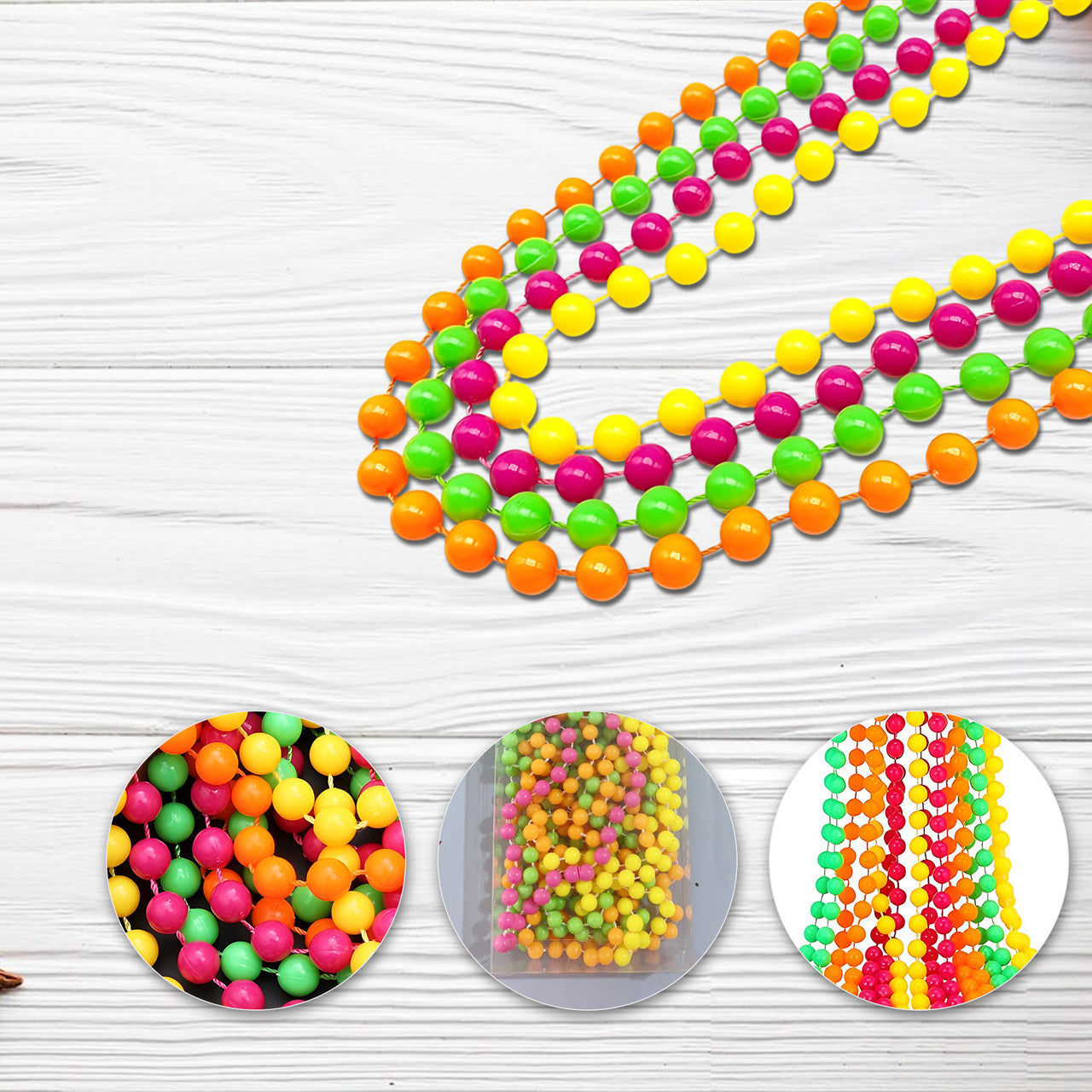 Hanging Beads - Multi Coloured