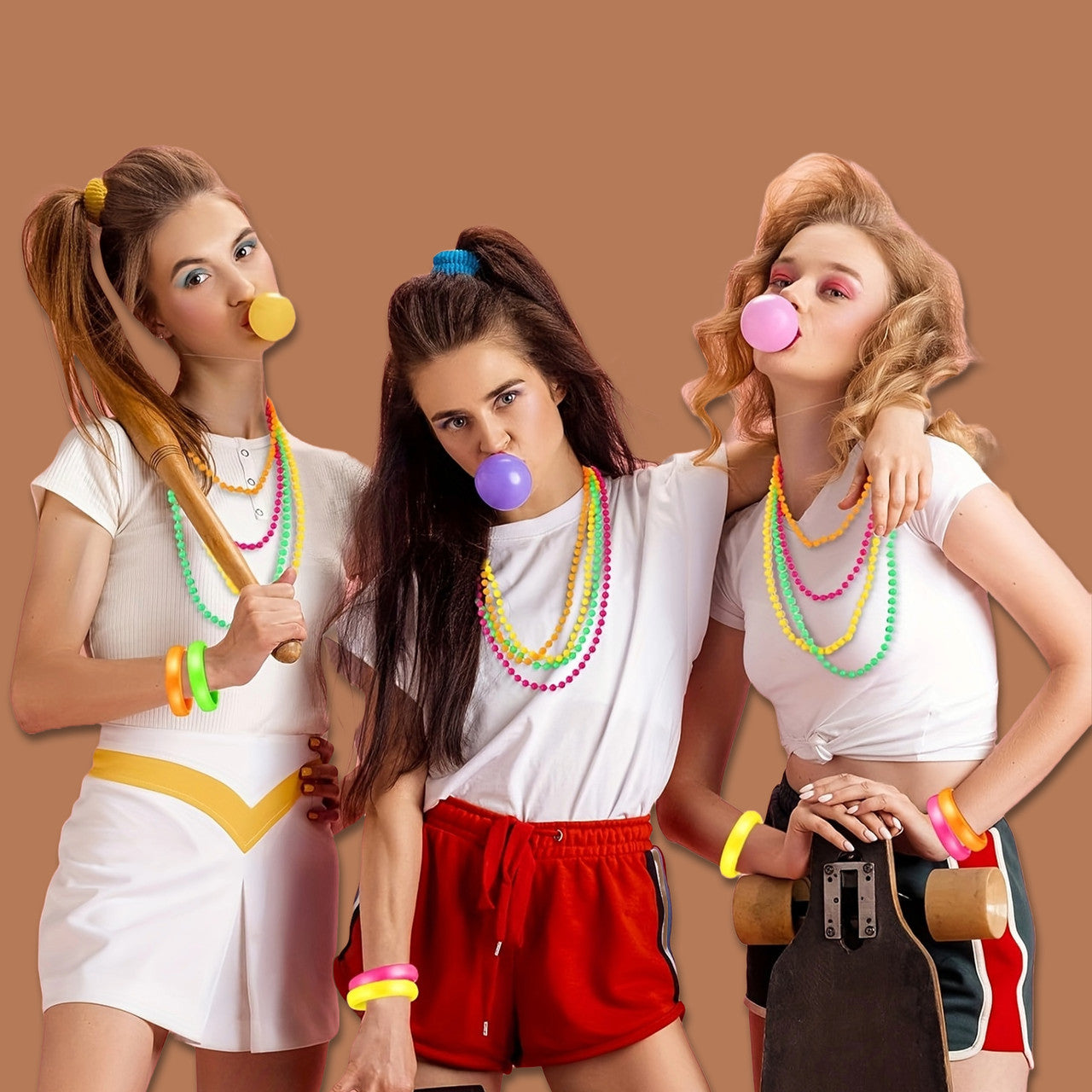 Hanging Beads - Multi Coloured