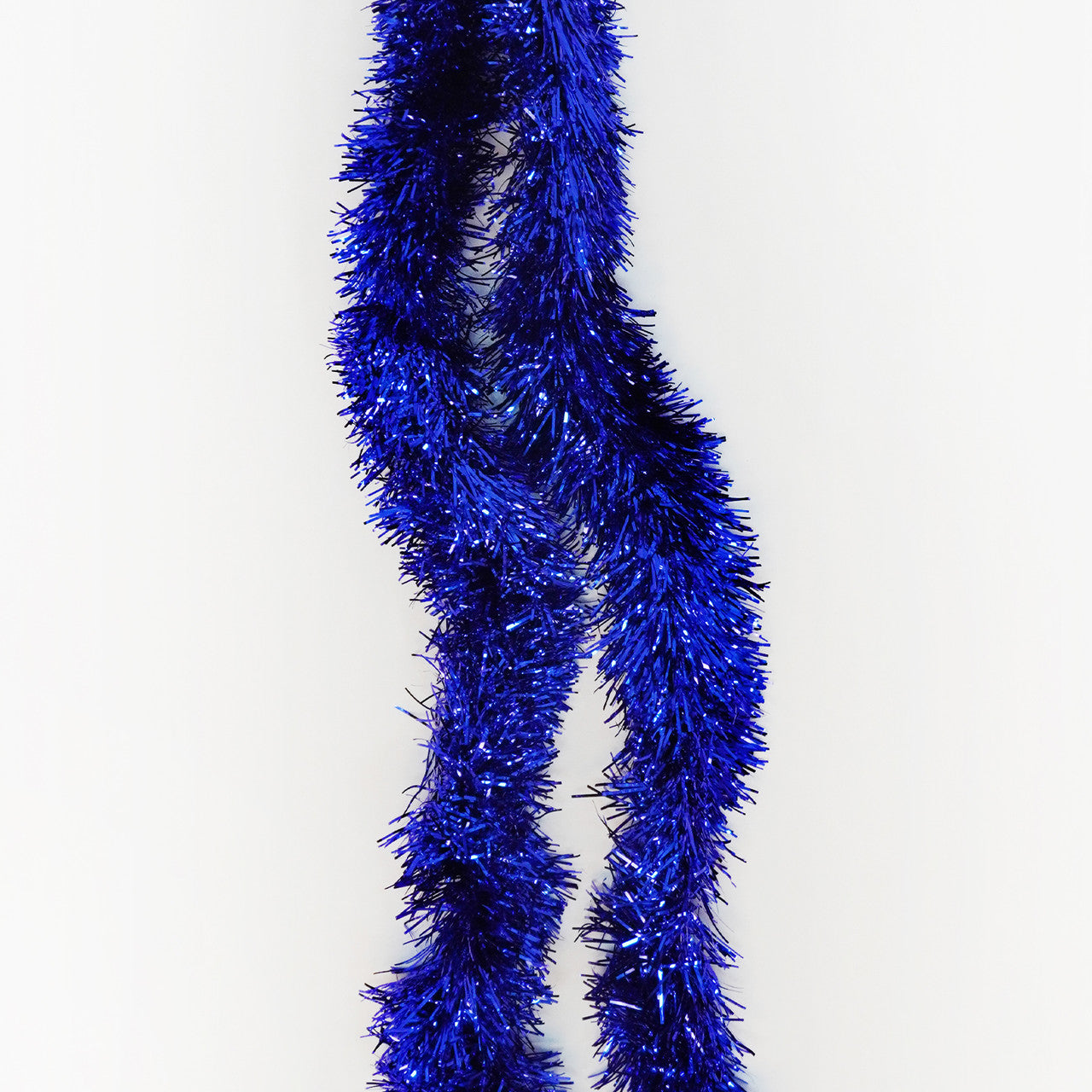 2m Christmas Tinsel Garland - Blue