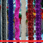 2m Christmas Tinsel Garland - Green