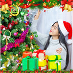 2m Christmas Tinsel Garland - Purple