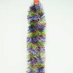2m Christmas Tinsel Garland - Rainbow