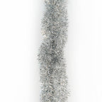 2m Christmas Tinsel Garland - Silver