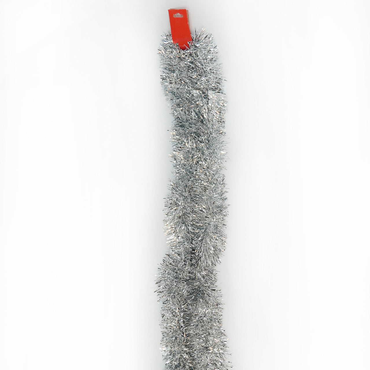 2m Christmas Tinsel Garland - Silver