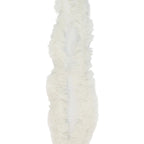 2m Christmas Tinsel Garland - White