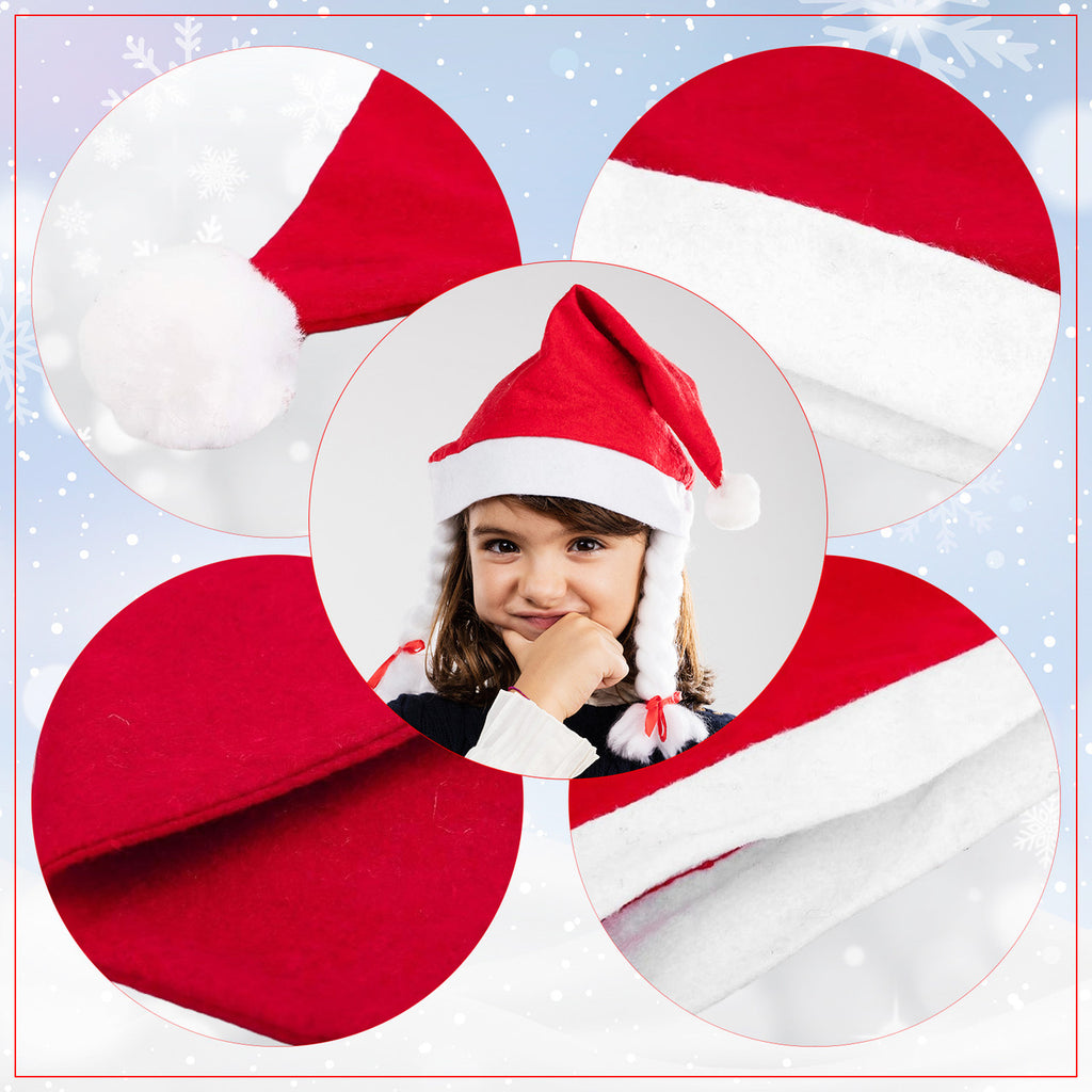 Classic Red Santa Hat for Christmas