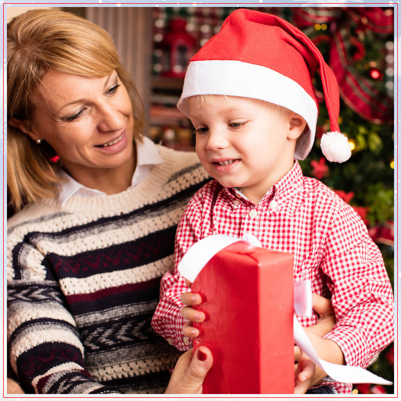 Classic Red Santa Hat for Christmas