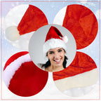 Red Velvet Santa Hat
