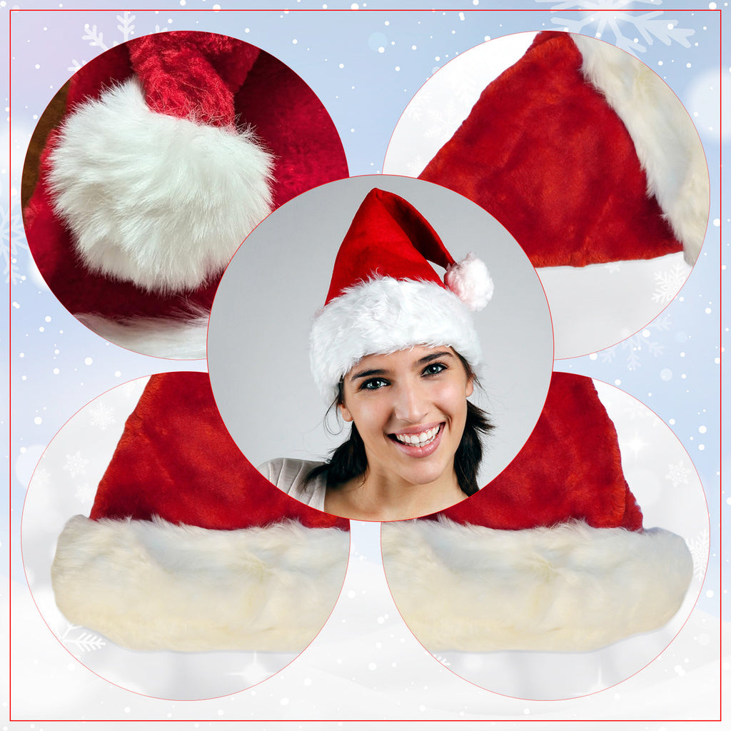 Red Velvet Santa Hat V2