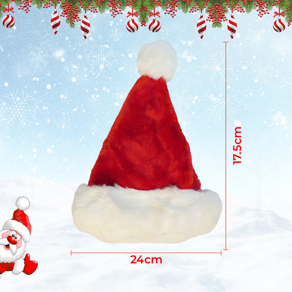 Red Velvet Santa Hat V2
