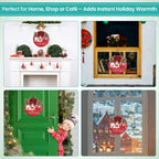 Merry Christmas Wooden Sign – Red