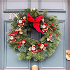 Wooden Christmas Ornaments – 8-Piece Set