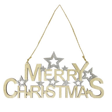 Christmas Hanging Sign - Merry Christmas