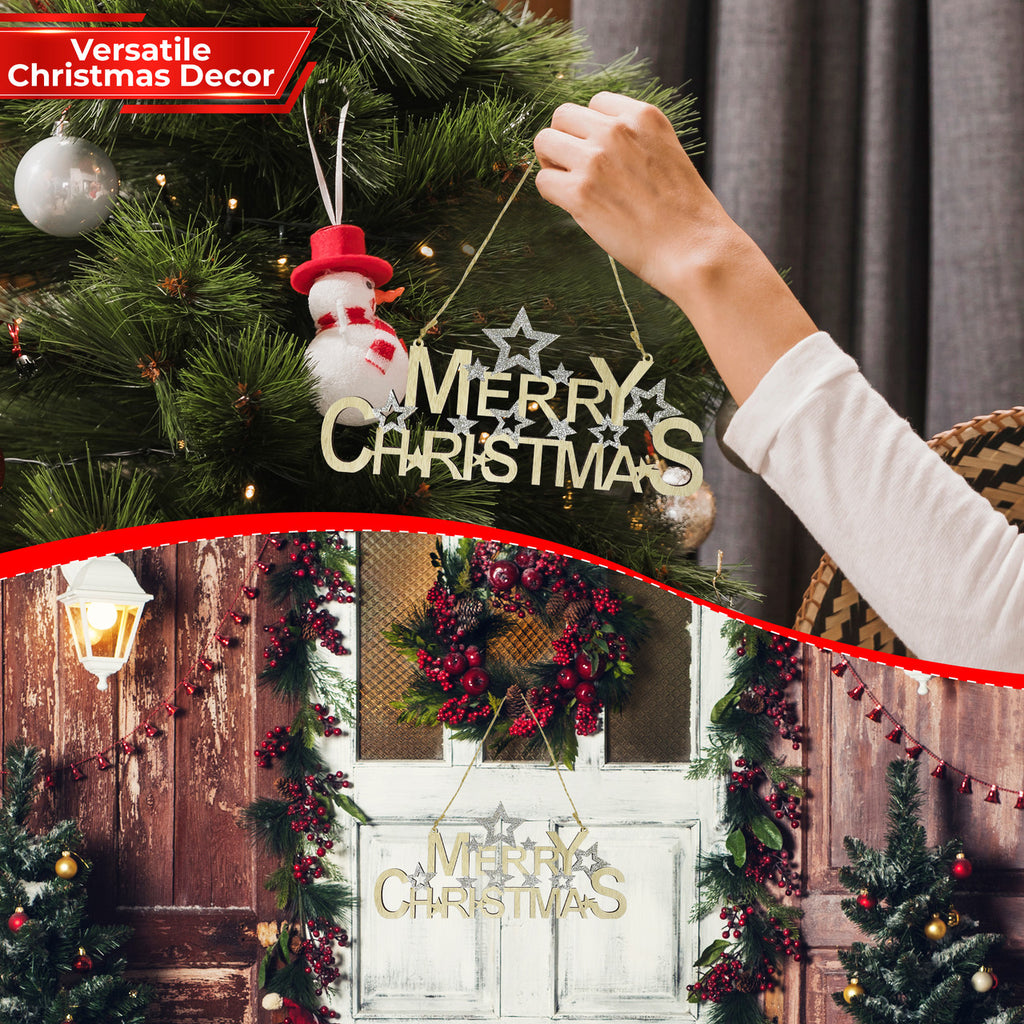 Christmas Hanging Sign - Merry Christmas