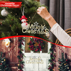 Christmas Hanging Sign - Merry Christmas