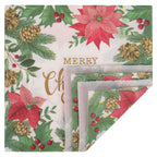 Christmas Themed Napkins (Pack of 20) - Green