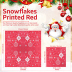 Red Disposable Paper Napkins
