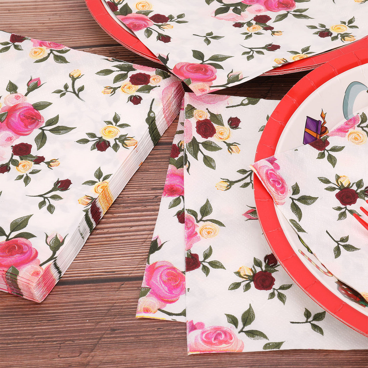 Floral Napkins (Pack of 20)