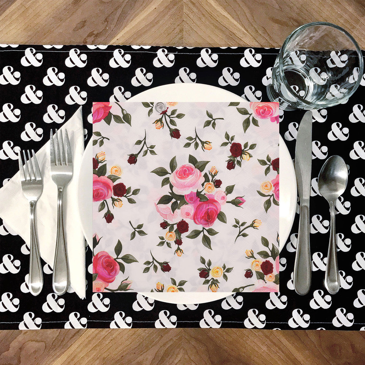Floral Napkins (Pack of 20)