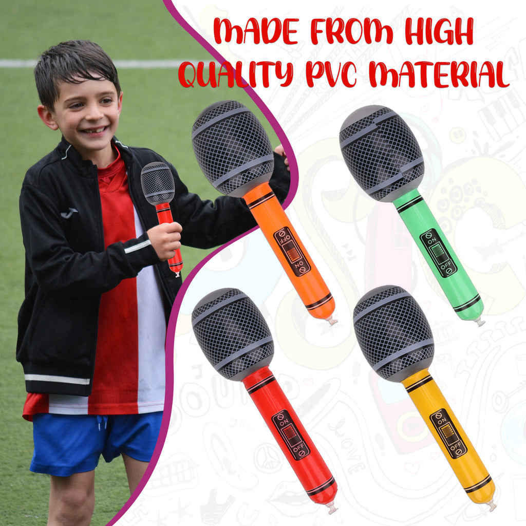 Inflatable Guitar Prop Set - 15pcs