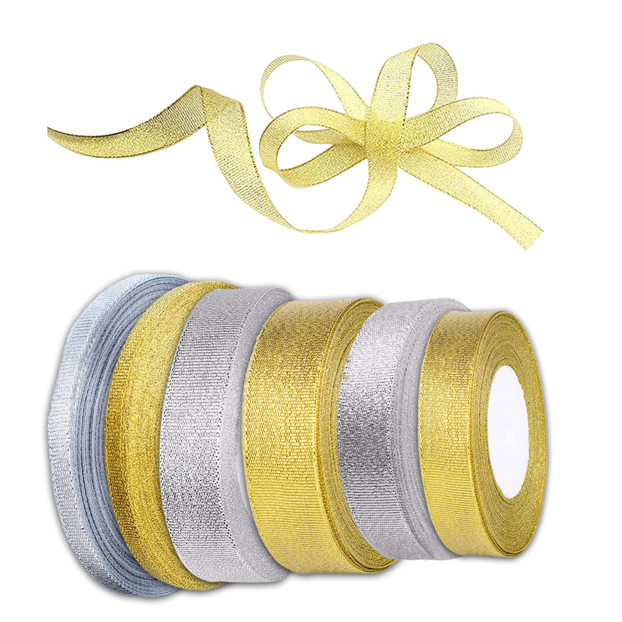 6m Christmas Ribbon for Gift Wrapping - Design 5