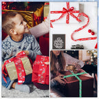 10M Christmas Ribbon for Gift Wrapping - Design 1