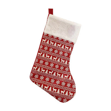 Christmas Stocking - Reindeer