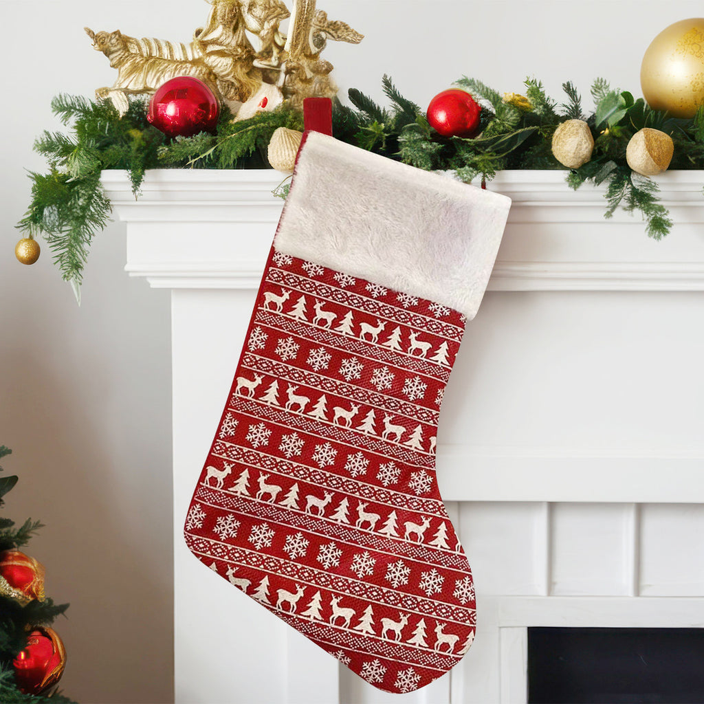 Christmas Stocking - Reindeer