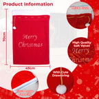 Large Velvet Santa Stocking Sack