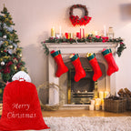 Large Velvet Santa Stocking Sack