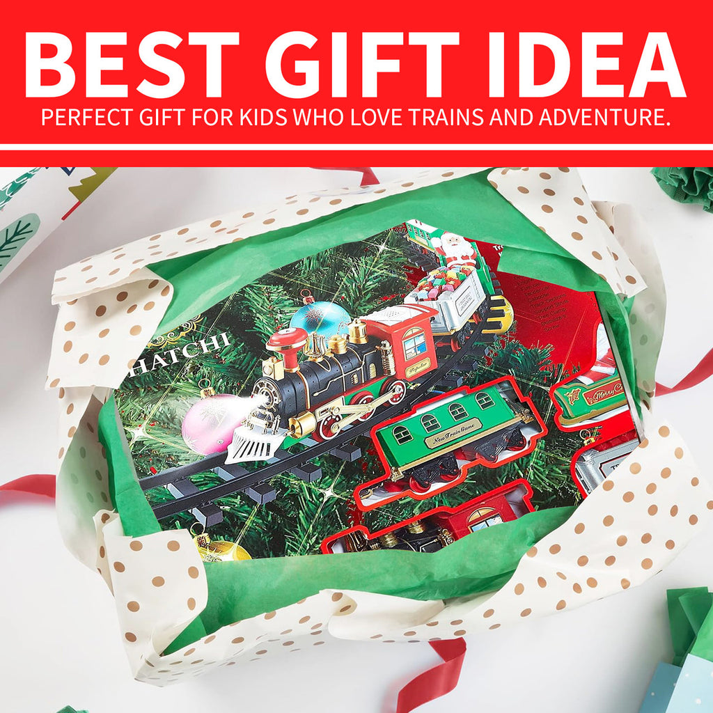 Christmas Tree Train Set