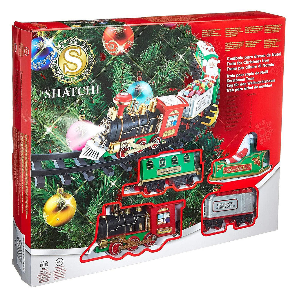 Christmas Tree Train Set